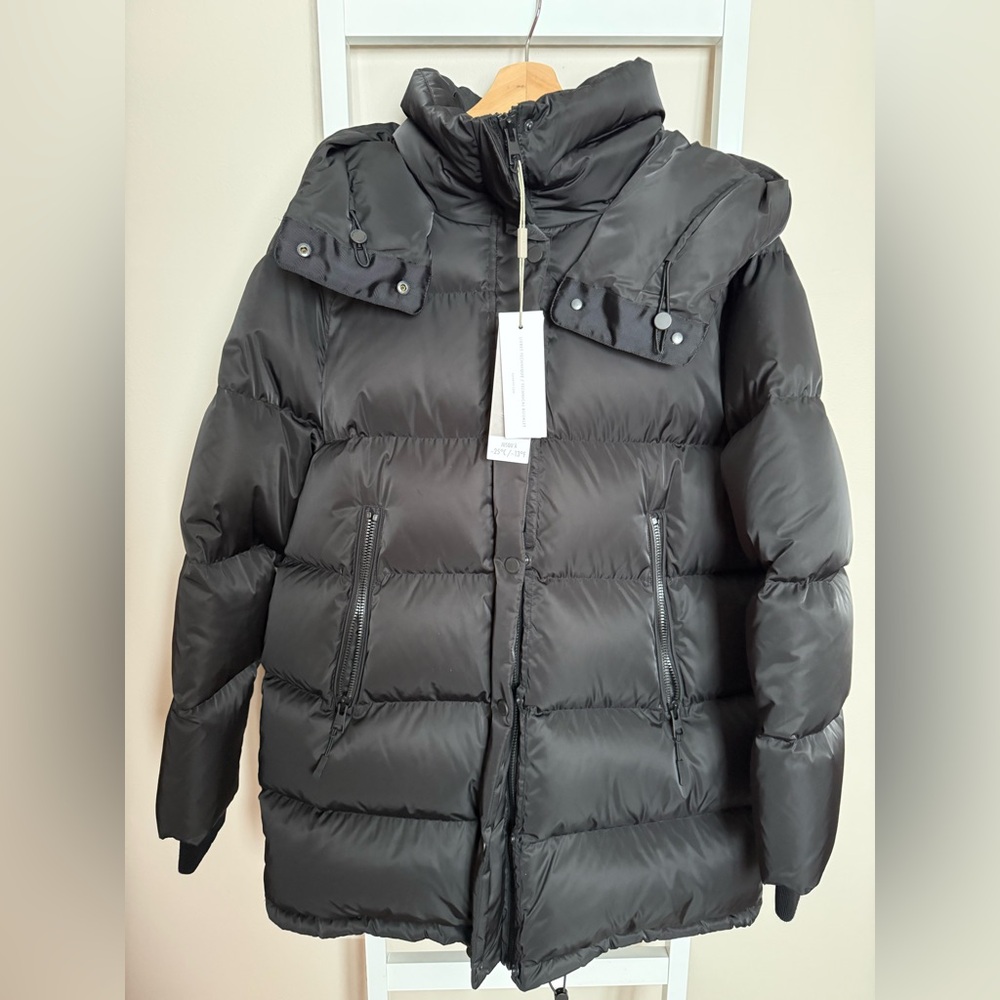 Soia & Kyo Black Puffer Jacket